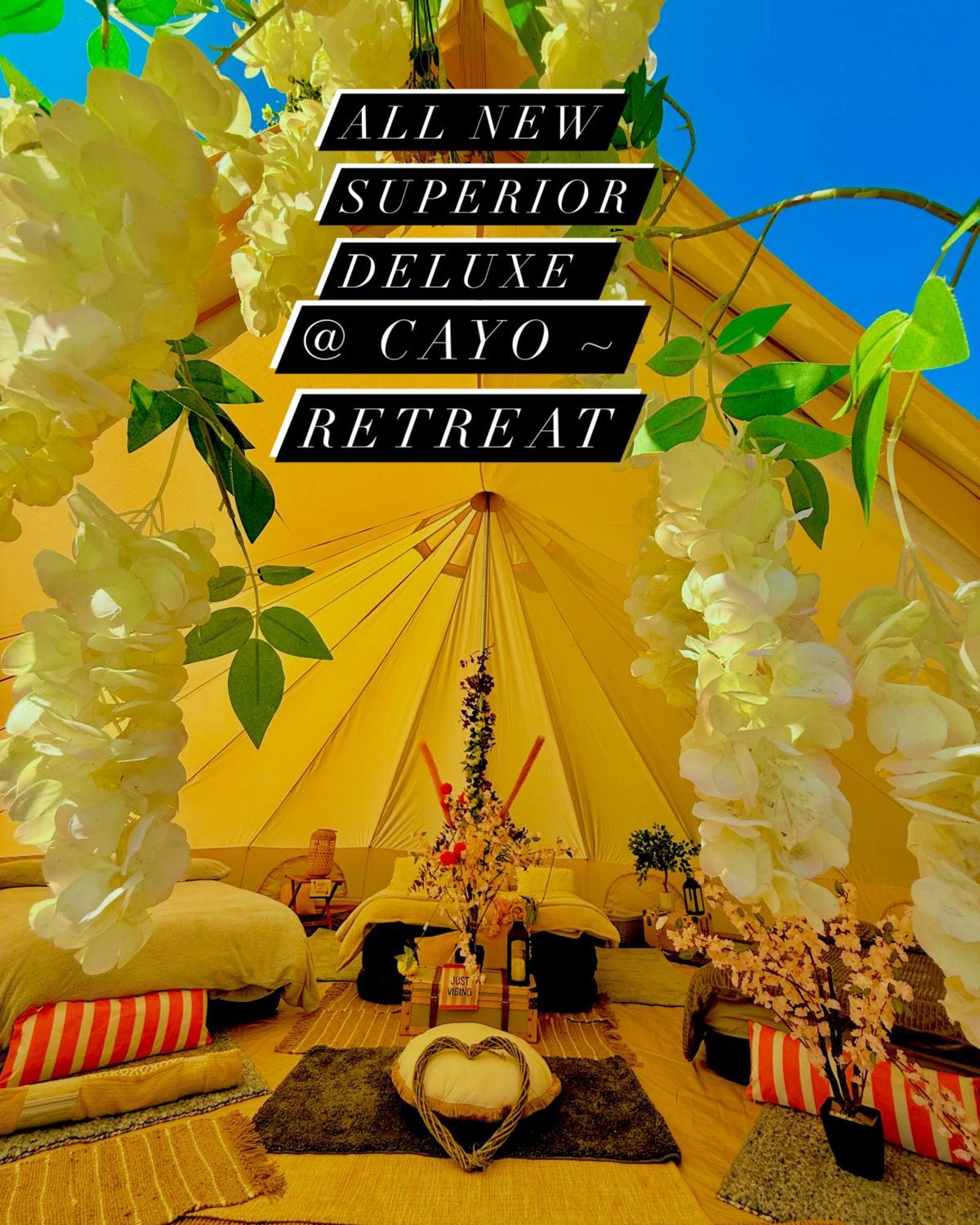 Cayoretreat Luxury Bell Tent Clodock Luaran gambar
